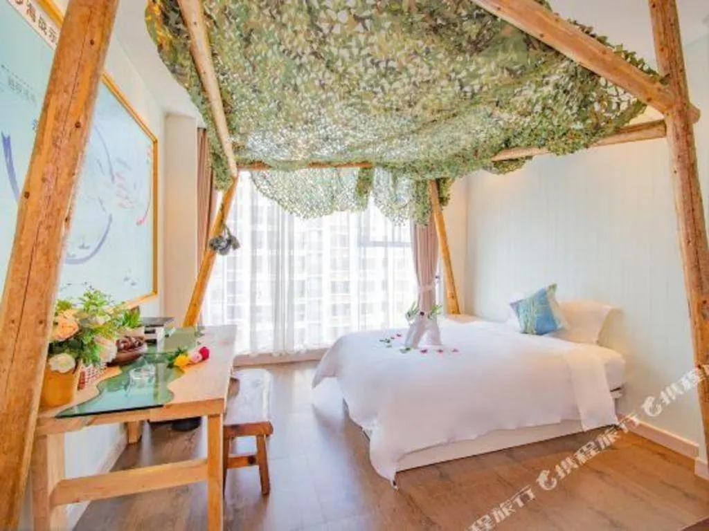 Bed in Huangma Holiday Nanhai Museum Hotel