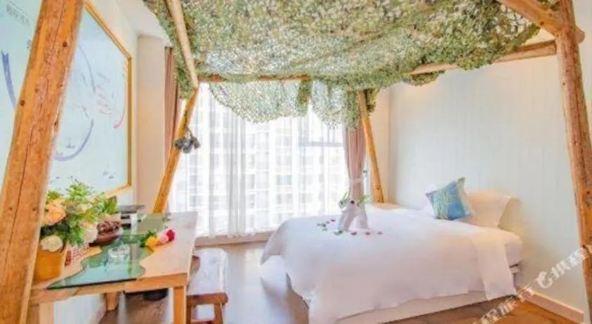 Bed in Huangma Holiday Nanhai Museum Hotel