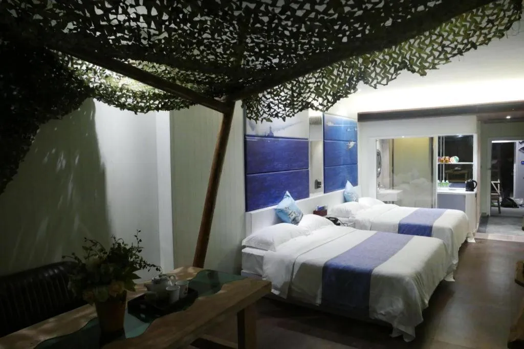Bed in Huangma Holiday Nanhai Museum Hotel