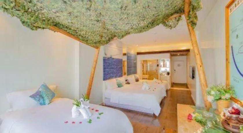 Bed in Huangma Holiday Nanhai Museum Hotel