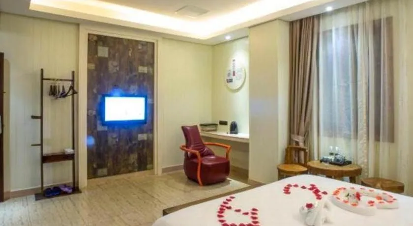 Bed in Huangma Holiday Nanhai Museum Hotel