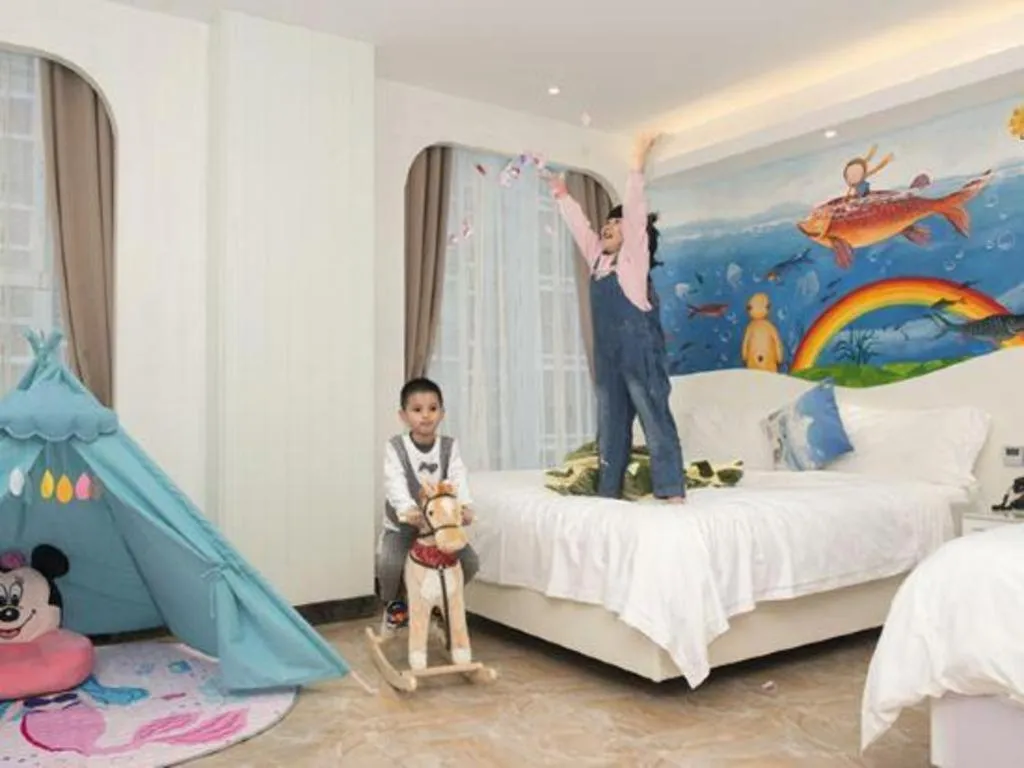 Bed in Huangma Holiday Nanhai Museum Hotel