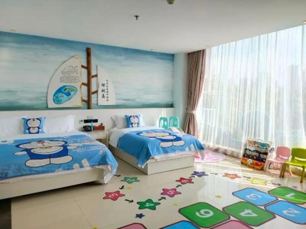 Bed in Huangma Holiday Nanhai Museum Hotel