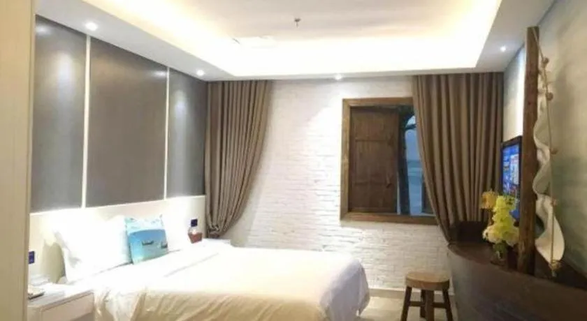 Bed in Huangma Holiday Nanhai Museum Hotel