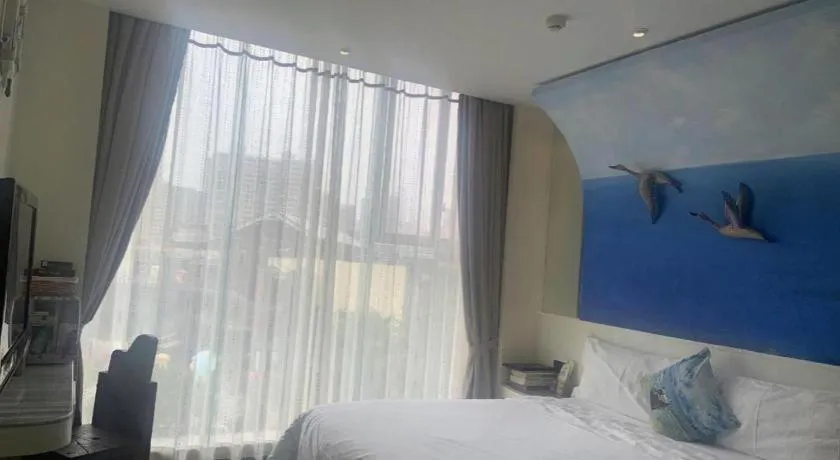 Bed in Huangma Holiday Nanhai Museum Hotel