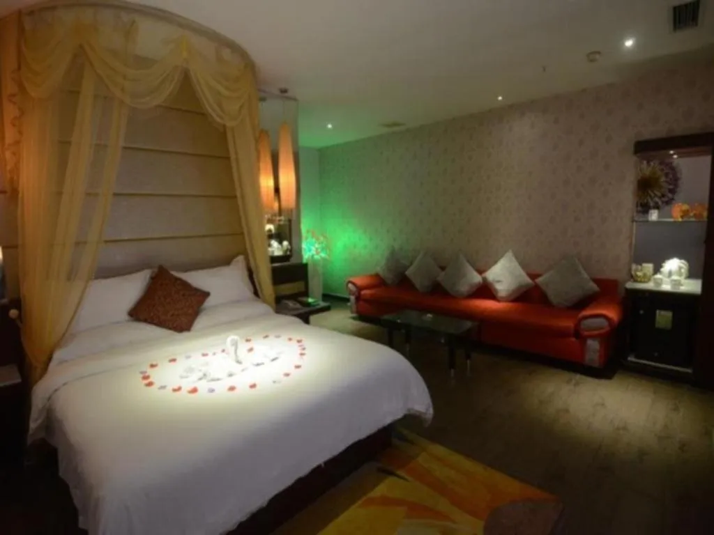 Bed in Huangma Holiday Nanhai Museum Hotel