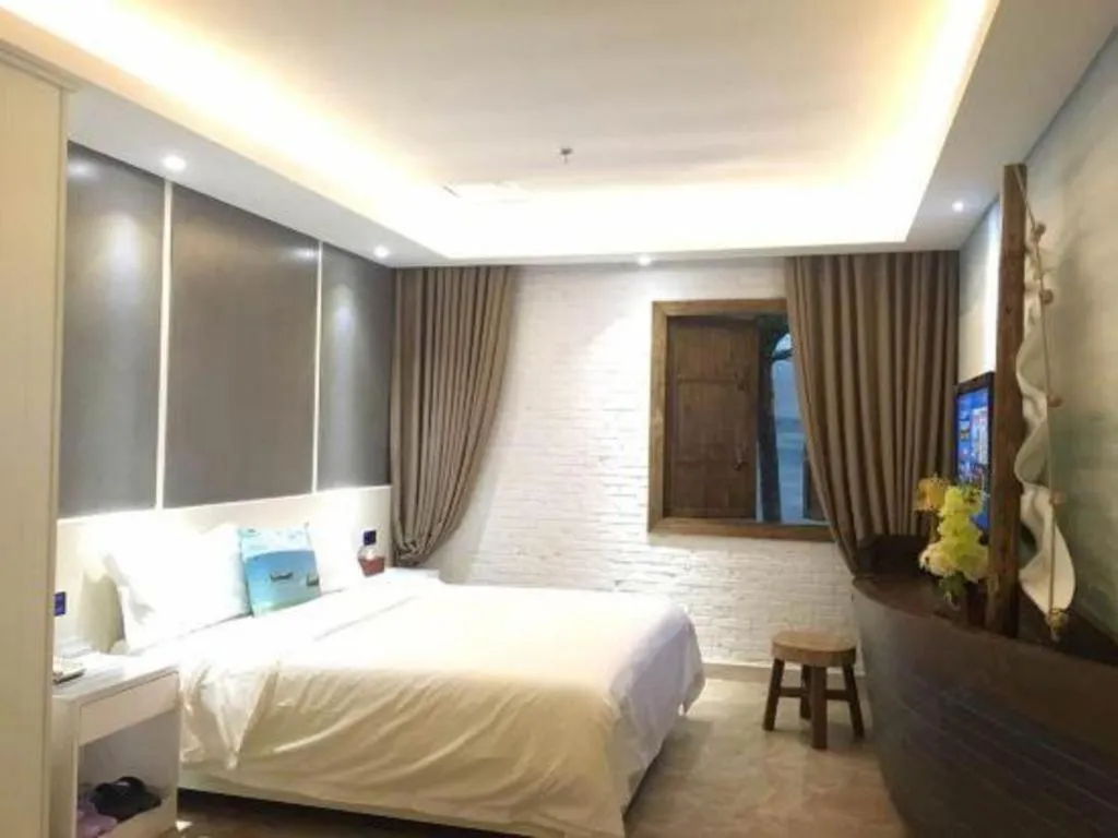 Bed in Huangma Holiday Nanhai Museum Hotel