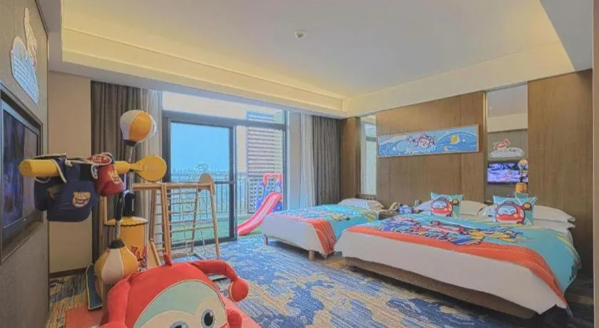 Bed in Wuhan Gleetour Hotel