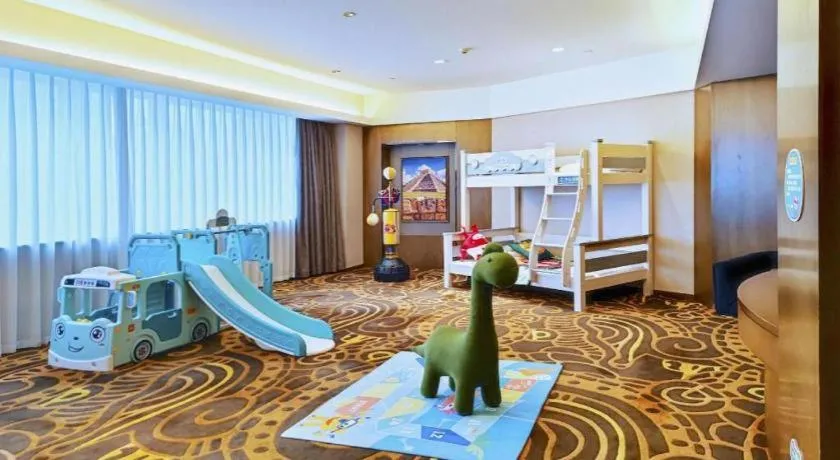 Bed in Wuhan Gleetour Hotel