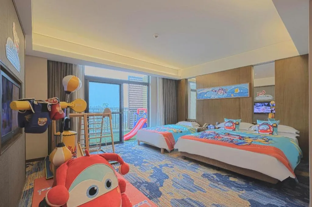 Bed in Wuhan Gleetour Hotel