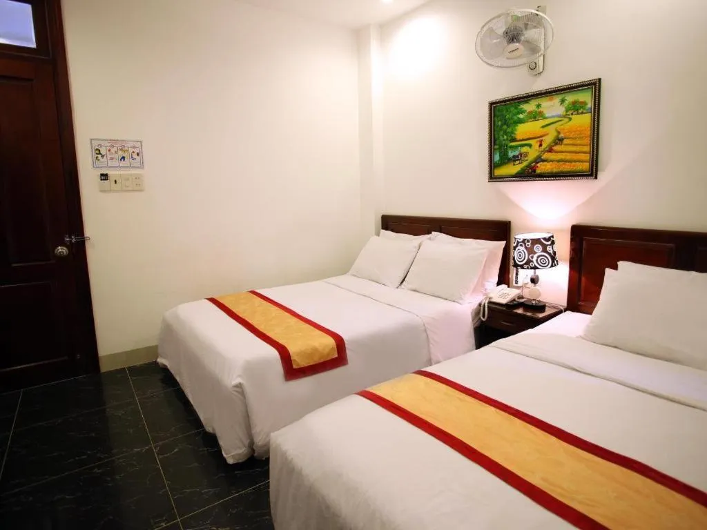 Bed in Souvenir Nha Trang Hotel