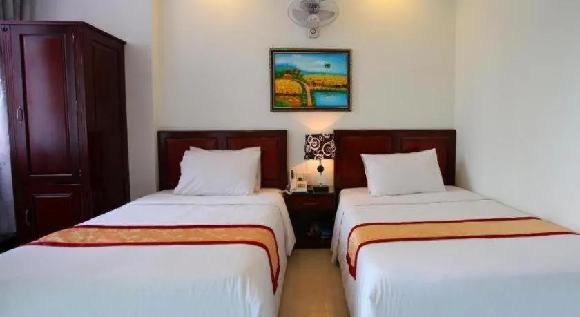 Bed in Souvenir Nha Trang Hotel