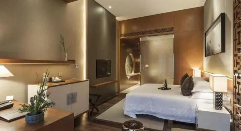 Bed in Pins De La Brume Hotel