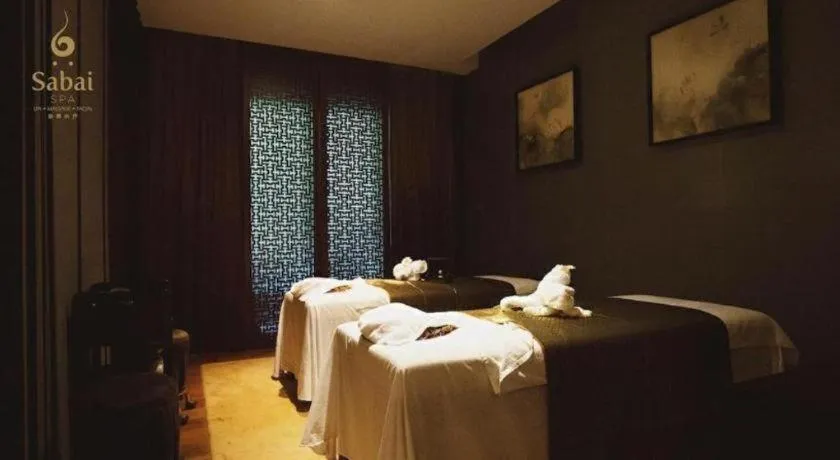 Bed in Pins De La Brume Hotel