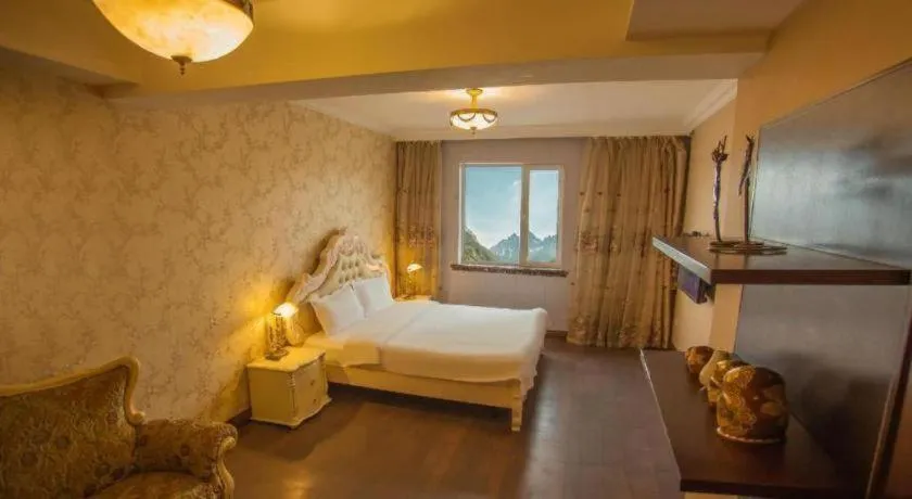 Bed in Anshan Camilla Business Hotel