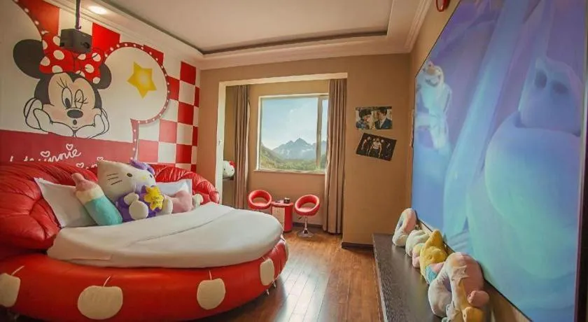 Bed in Anshan Camilla Business Hotel