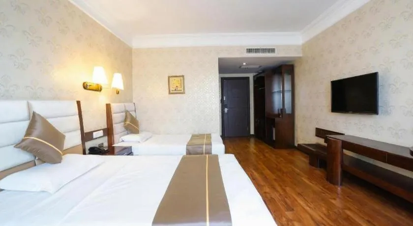 Bed in Anshan Camilla Business Hotel