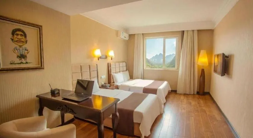 Bed in Anshan Camilla Business Hotel