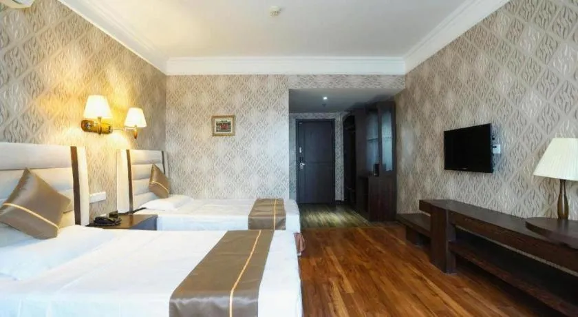 Bed in Anshan Camilla Business Hotel