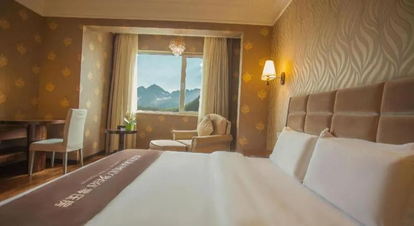 Bed in Anshan Camilla Business Hotel