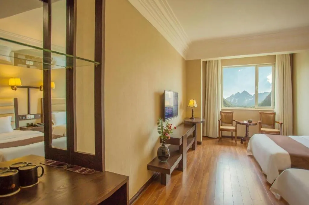 Bed in Anshan Camilla Business Hotel