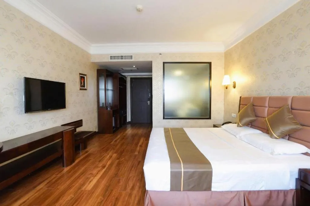 Bed in Anshan Camilla Business Hotel