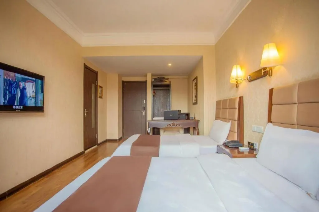 Bed in Anshan Camilla Business Hotel