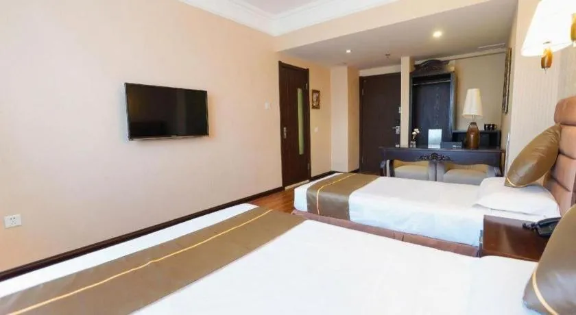 Bed in Anshan Camilla Business Hotel