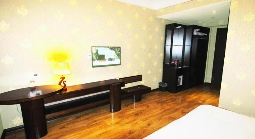 Bed in Anshan Camilla Business Hotel