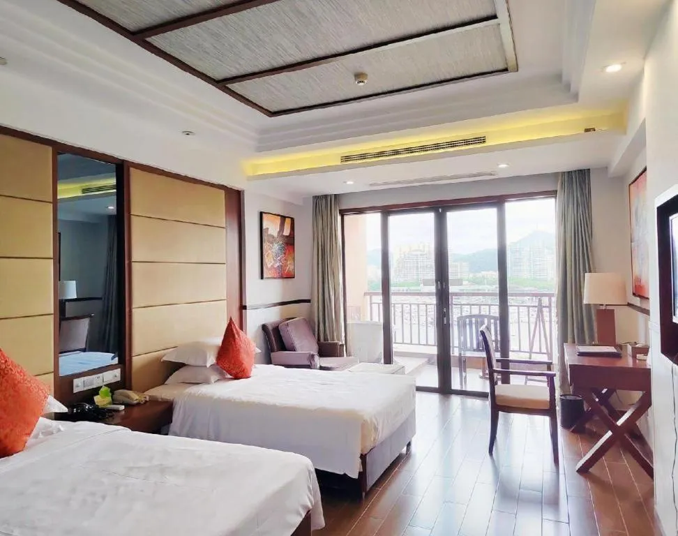 Bed in Grand Metro Park Bay Hotel