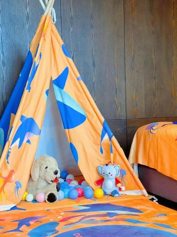 Bed in OCT Bay Breeze Hotel