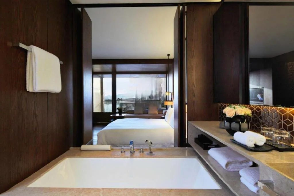 Bed in OCT Bay Breeze Hotel