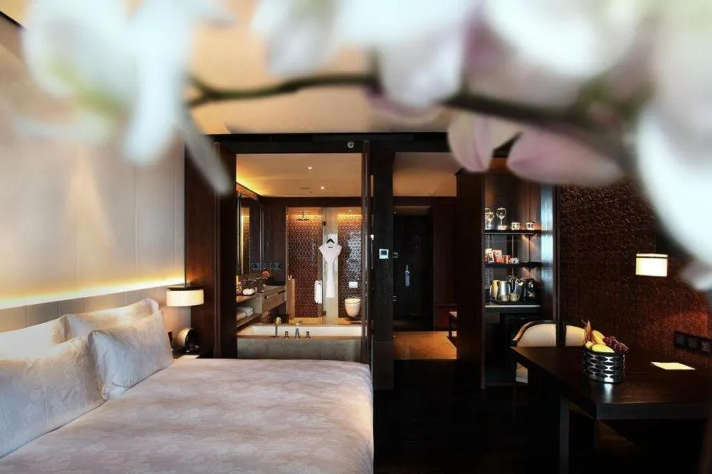 Bed in OCT Bay Breeze Hotel