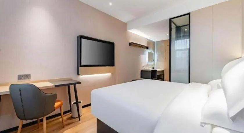 Bed in Jinjiang Inn Baotou Wenhua Road