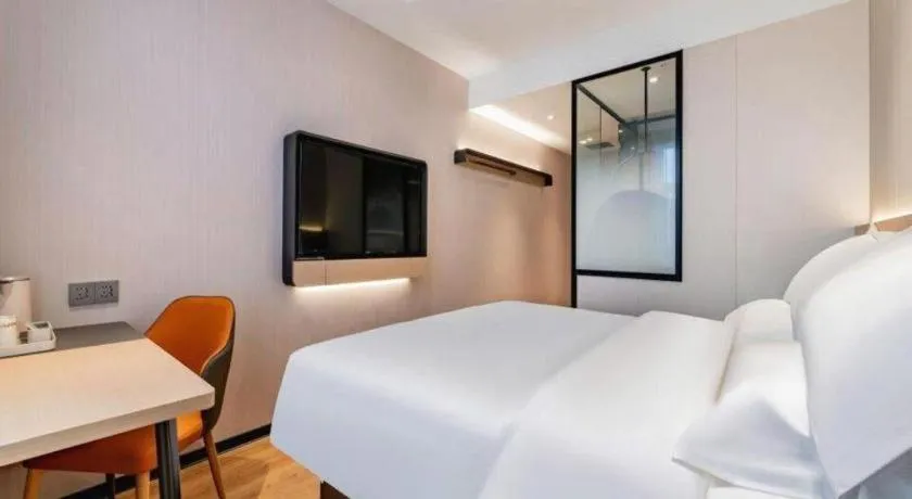 Bed in Jinjiang Inn Baotou Wenhua Road