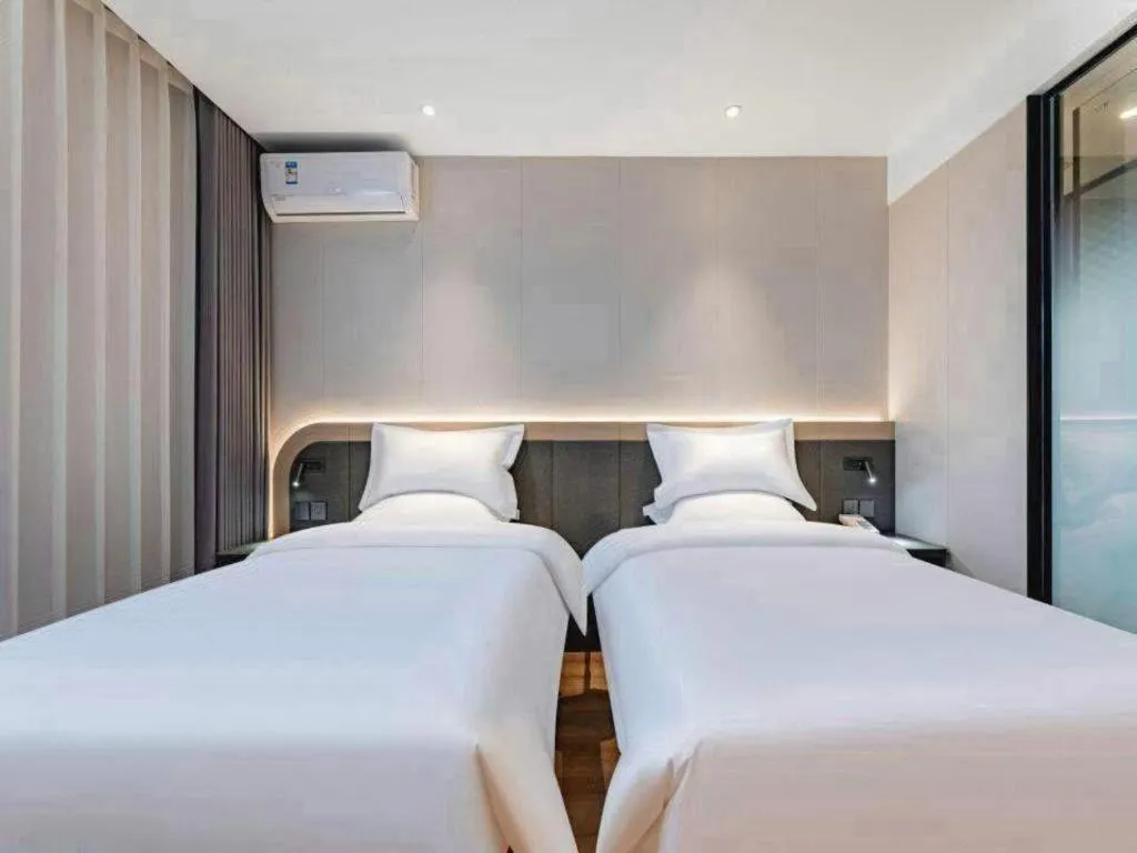 Bed in Jinjiang Inn Baotou Wenhua Road