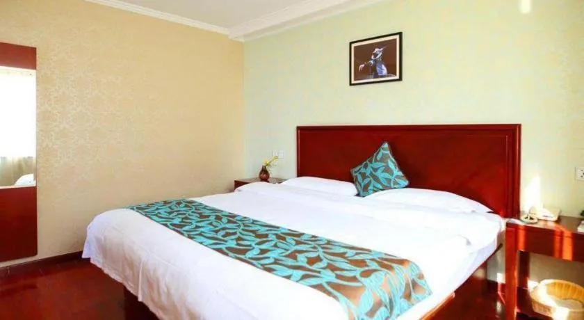Bed in GreenTree Inn Wuxi Guangrui Road Hotel