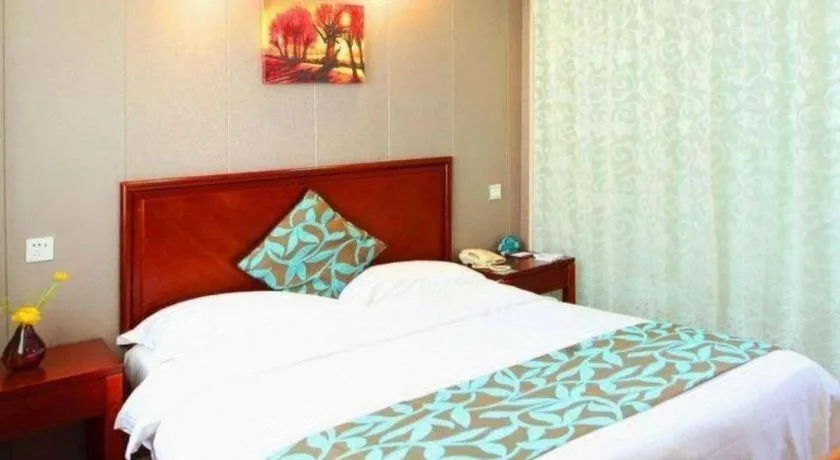 Bed in GreenTree Inn Wuxi Guangrui Road Hotel