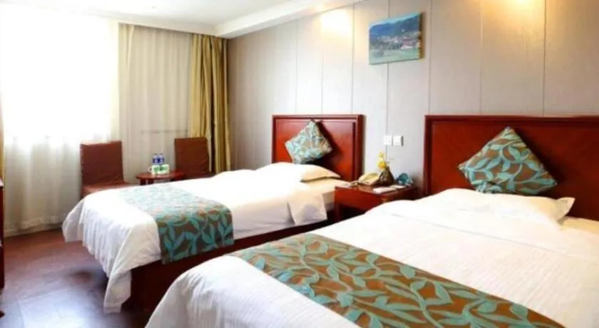 Bed in GreenTree Inn Wuxi Guangrui Road Hotel