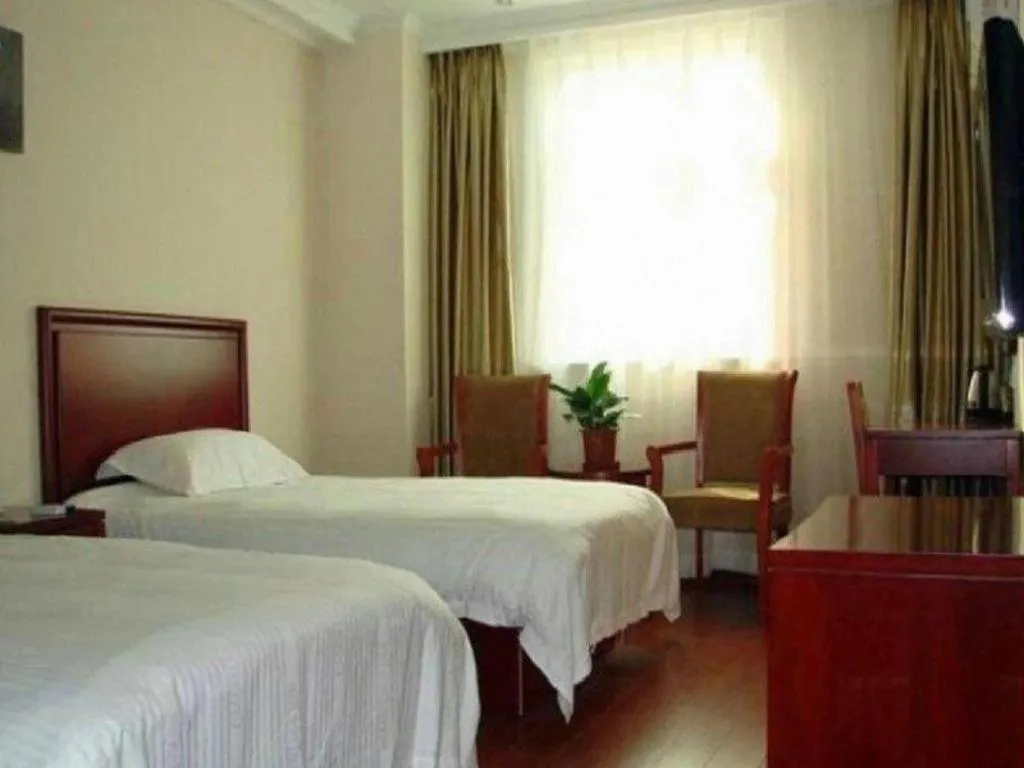 Bed in GreenTree Inn Wuxi Guangrui Road Hotel