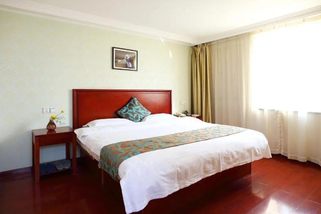 Bed in GreenTree Inn Wuxi Guangrui Road Hotel