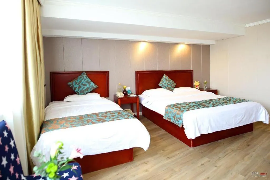 Bed in GreenTree Inn Wuxi Guangrui Road Hotel