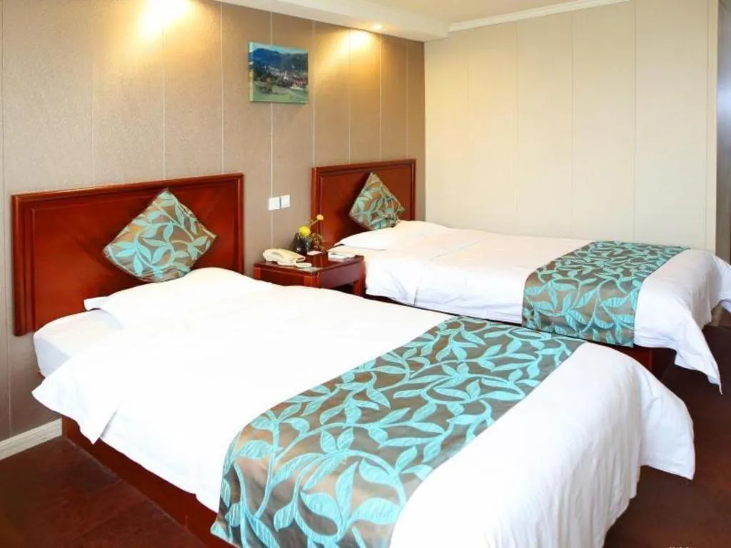 Bed in GreenTree Inn Wuxi Guangrui Road Hotel