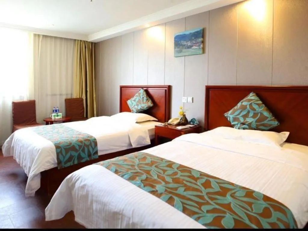 Bed in GreenTree Inn Wuxi Guangrui Road Hotel