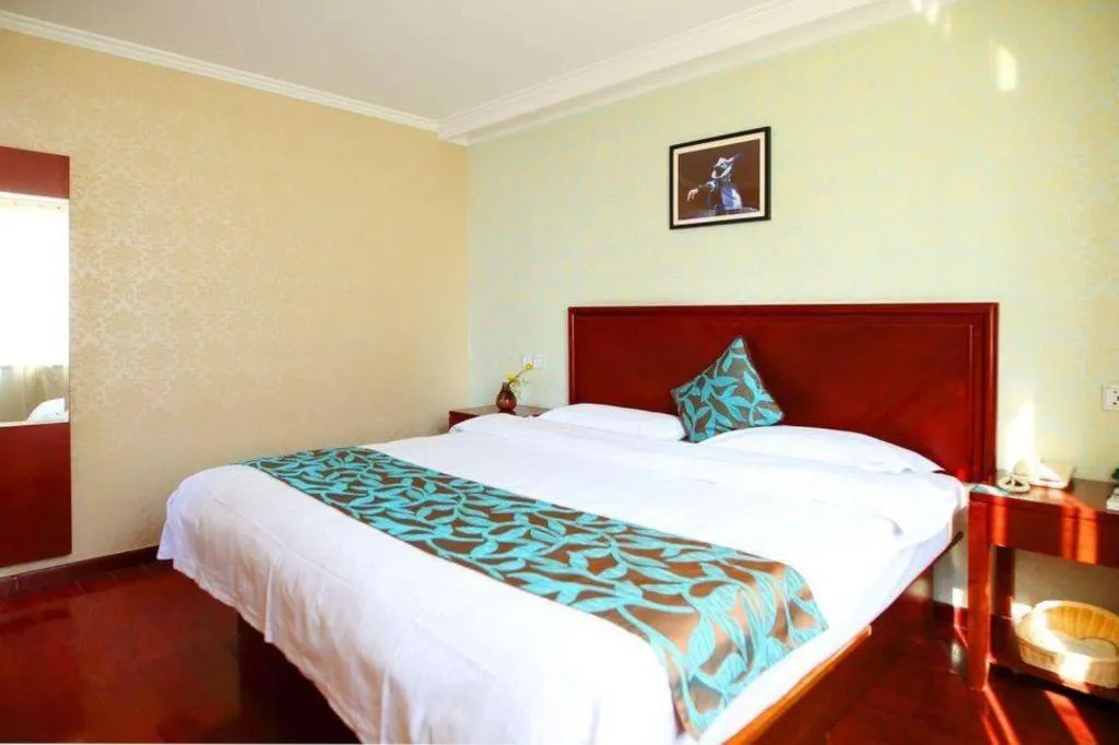 Bed in GreenTree Inn Wuxi Guangrui Road Hotel