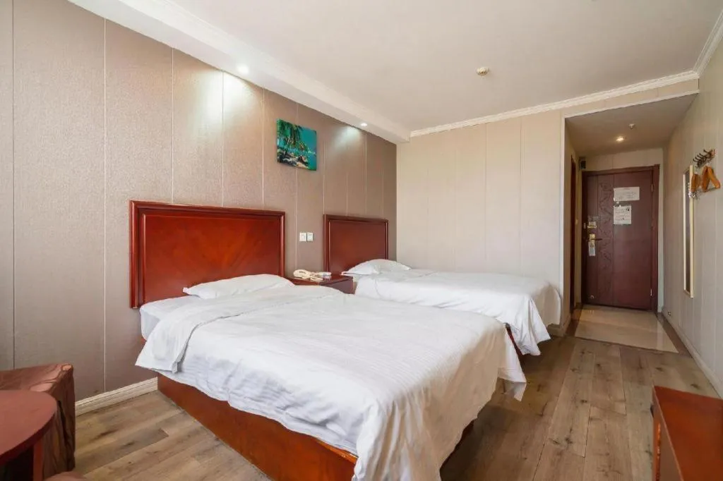 Bed in GreenTree Inn Wuxi Guangrui Road Hotel