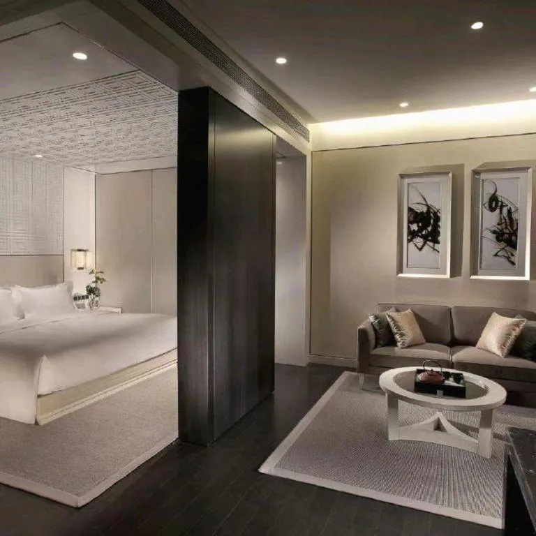 Bed in Banyan Tree Tianjin Riverside