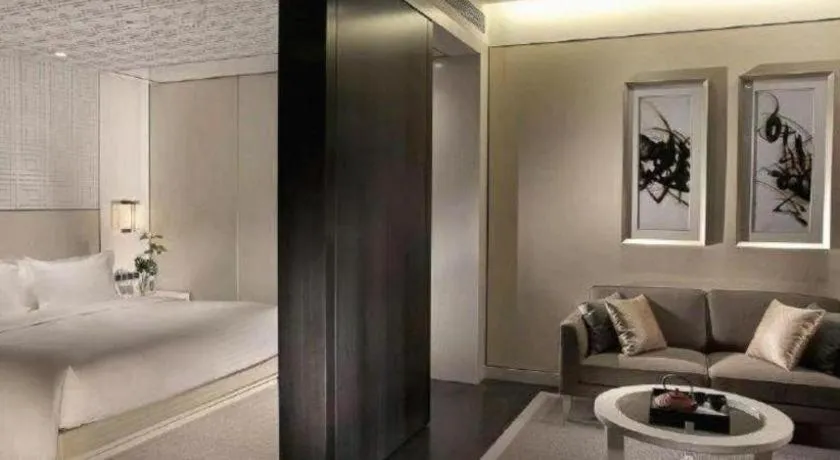 Bed in Banyan Tree Tianjin Riverside