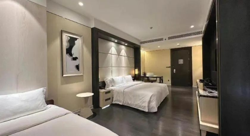 Bed in Banyan Tree Tianjin Riverside