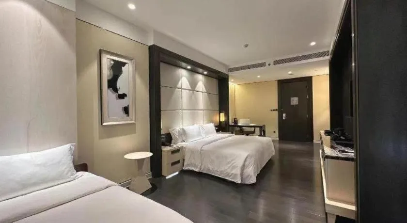 Bed in Banyan Tree Tianjin Riverside